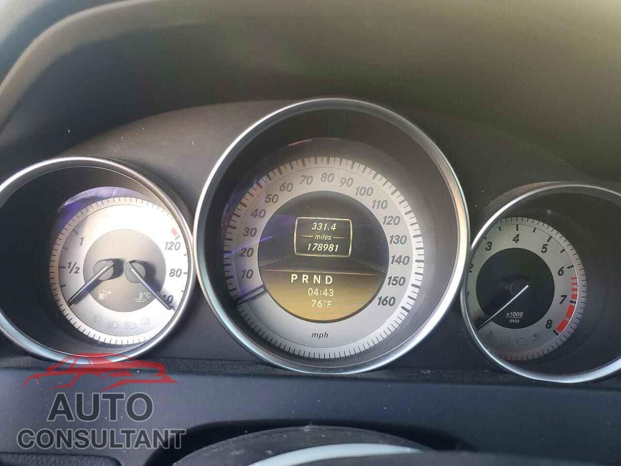 MERCEDES-BENZ C-CLASS 2012 - WDDGF4HB2CA641097