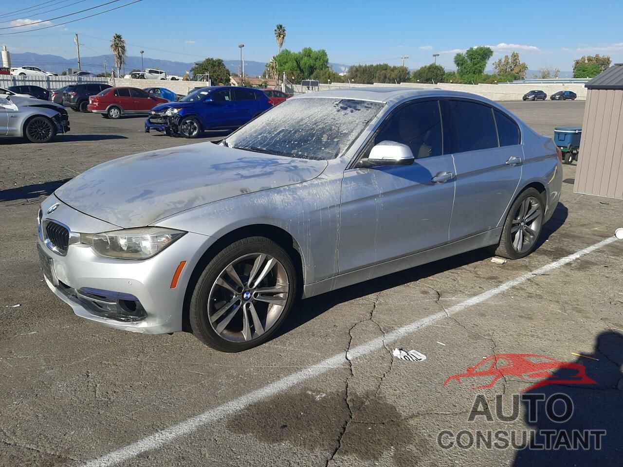 BMW 3 SERIES 2017 - WBA8B9G31HNU56179