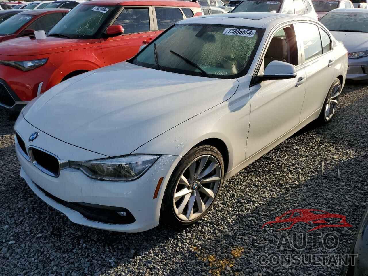 BMW 3 SERIES 2018 - WBA8A3C59JA489466