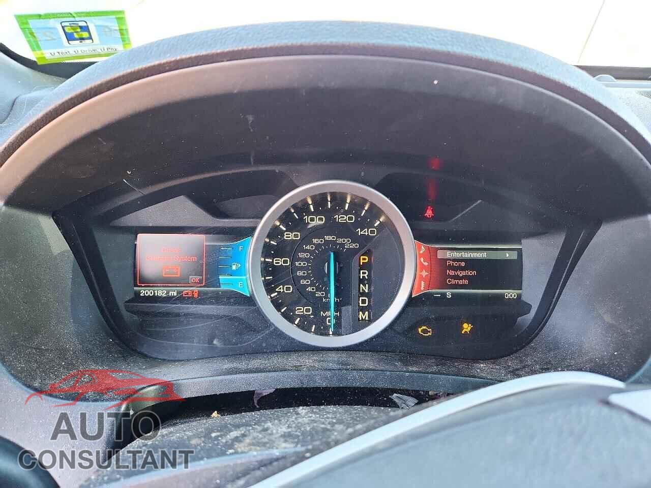 FORD EXPLORER 2012 - 1FMHK7D88CGA89586