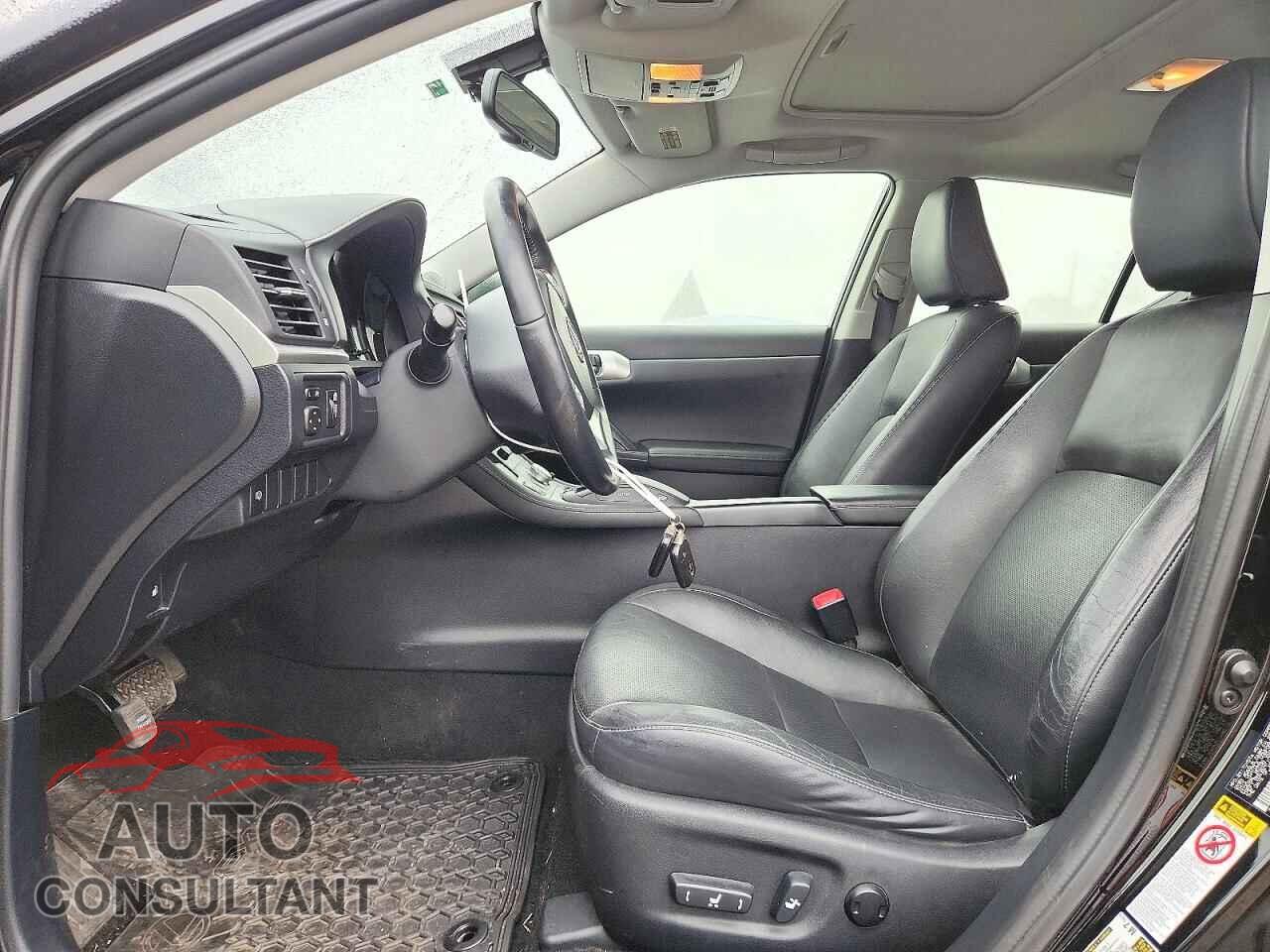 LEXUS CT 200 2012 - JTHKD5BH9C2109187