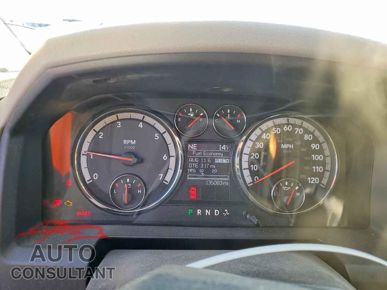 DODGE RAM 1500 2012 - 1C6RD7LT3CS326899