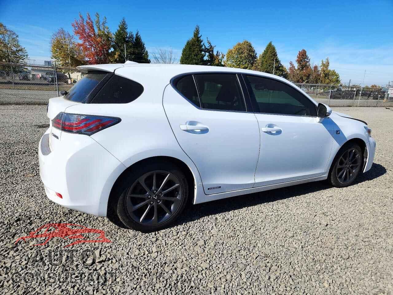 LEXUS CT 200 2013 - JTHKD5BH4D2158556