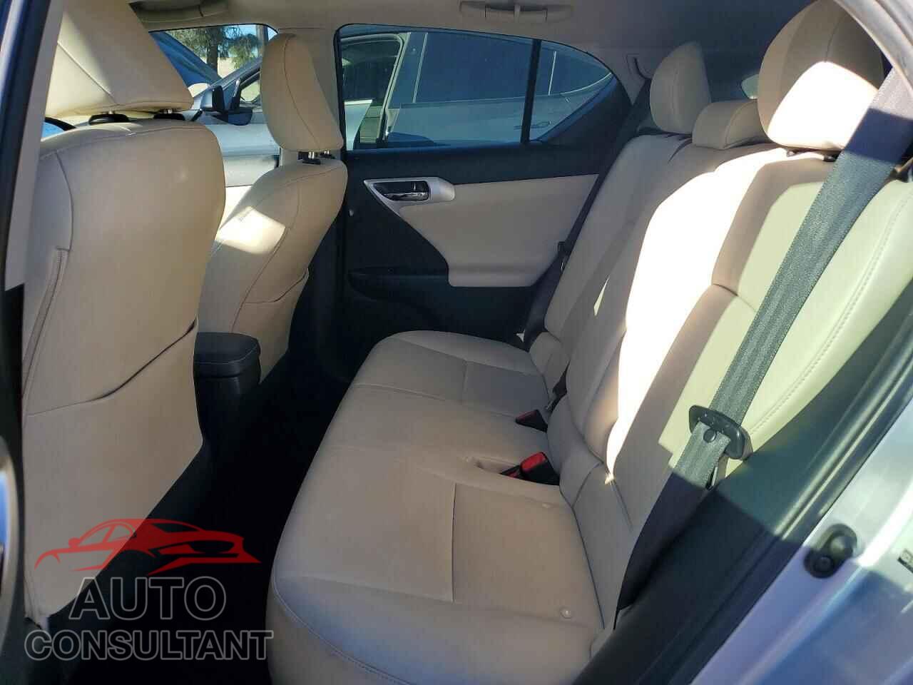LEXUS CT 200 2012 - JTHKD5BH6C2048946
