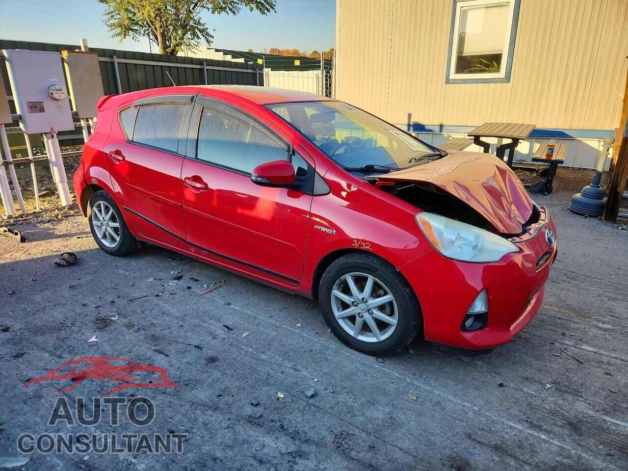 TOYOTA PRIUS 2012 - JTDKDTB31C1023629