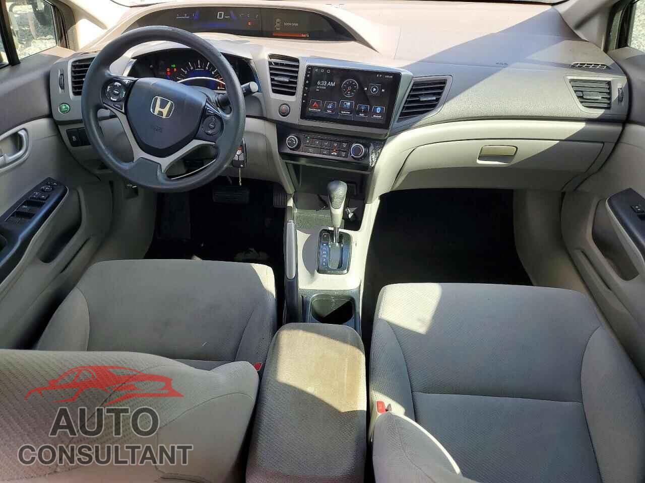 HONDA CIVIC 2012 - 2HGFB2F52CH554662
