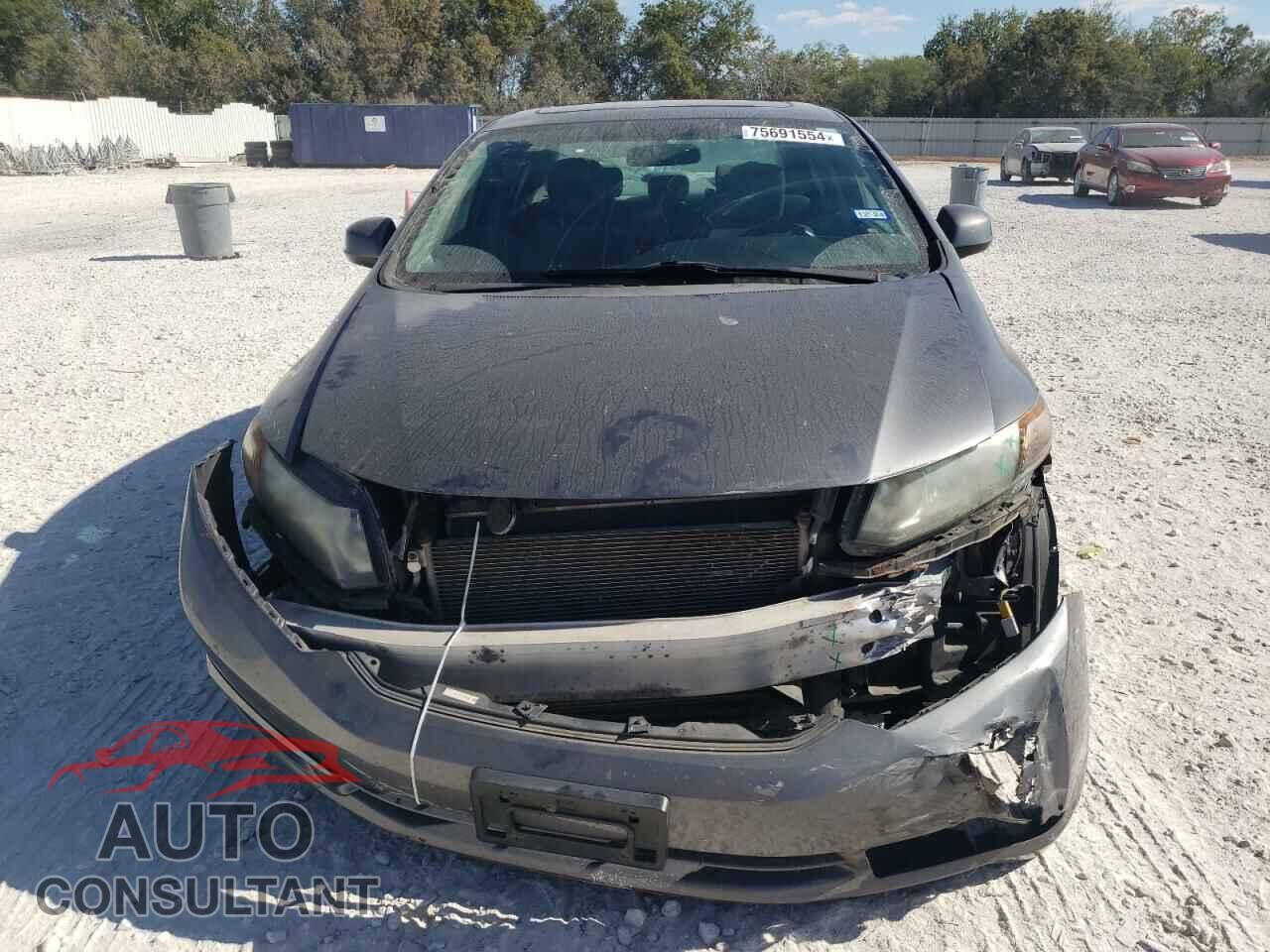 HONDA CIVIC 2012 - 19XFB2F84CE335111