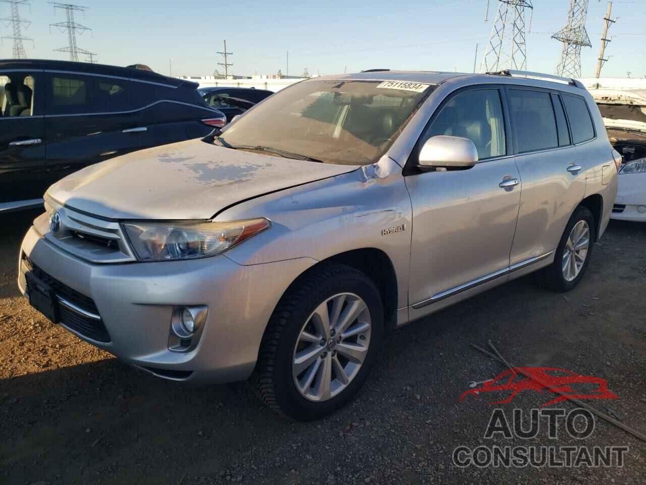 TOYOTA HIGHLANDER 2012 - JTEDC3EH6C2004888