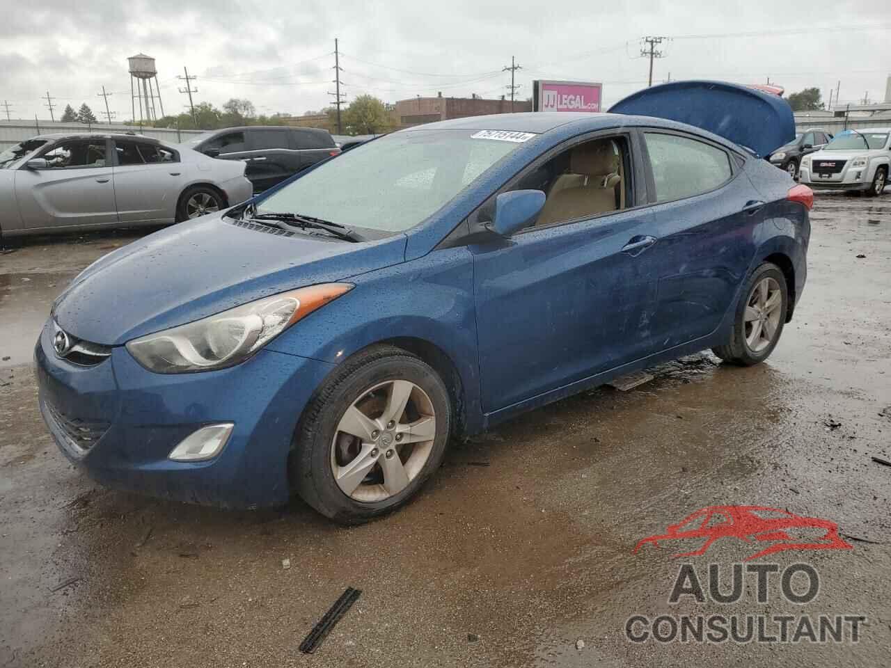 HYUNDAI ELANTRA 2013 - KMHDH4AE1DU987116