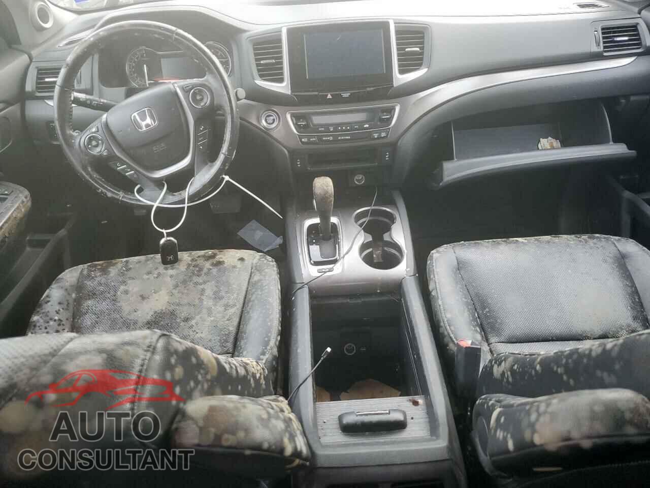 HONDA RIDGELINE 2017 - 5FPYK3F62HB003965