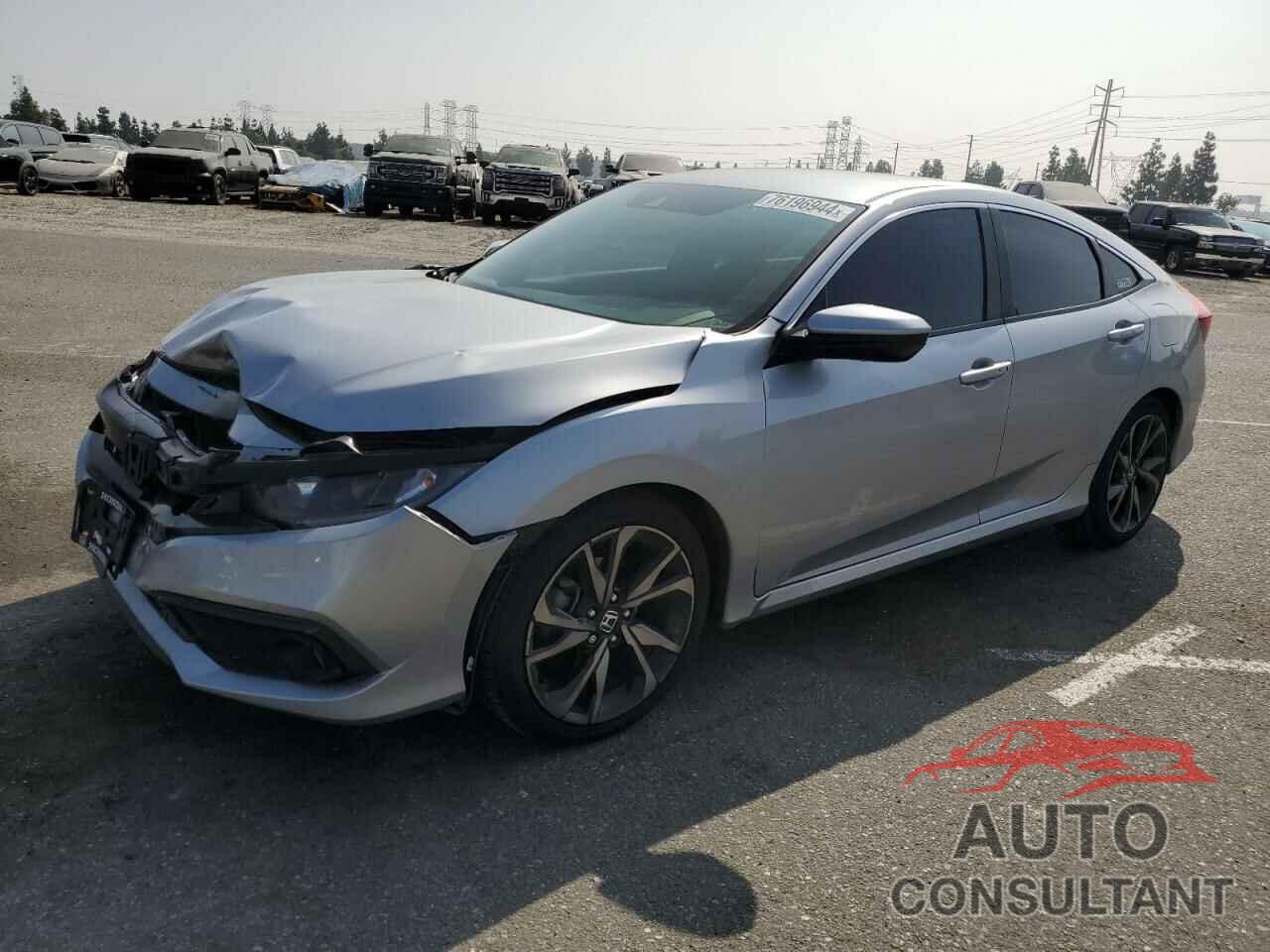 HONDA CIVIC 2019 - 2HGFC2F87KH551536