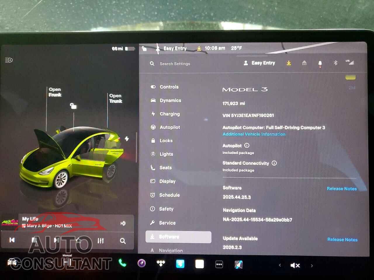 TESLA MODEL 3 2022 - 5YJ3E1EA1NF190261