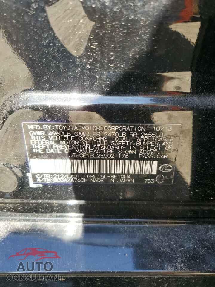 LEXUS GS350 2014 - JTHCE1BL2E5021176