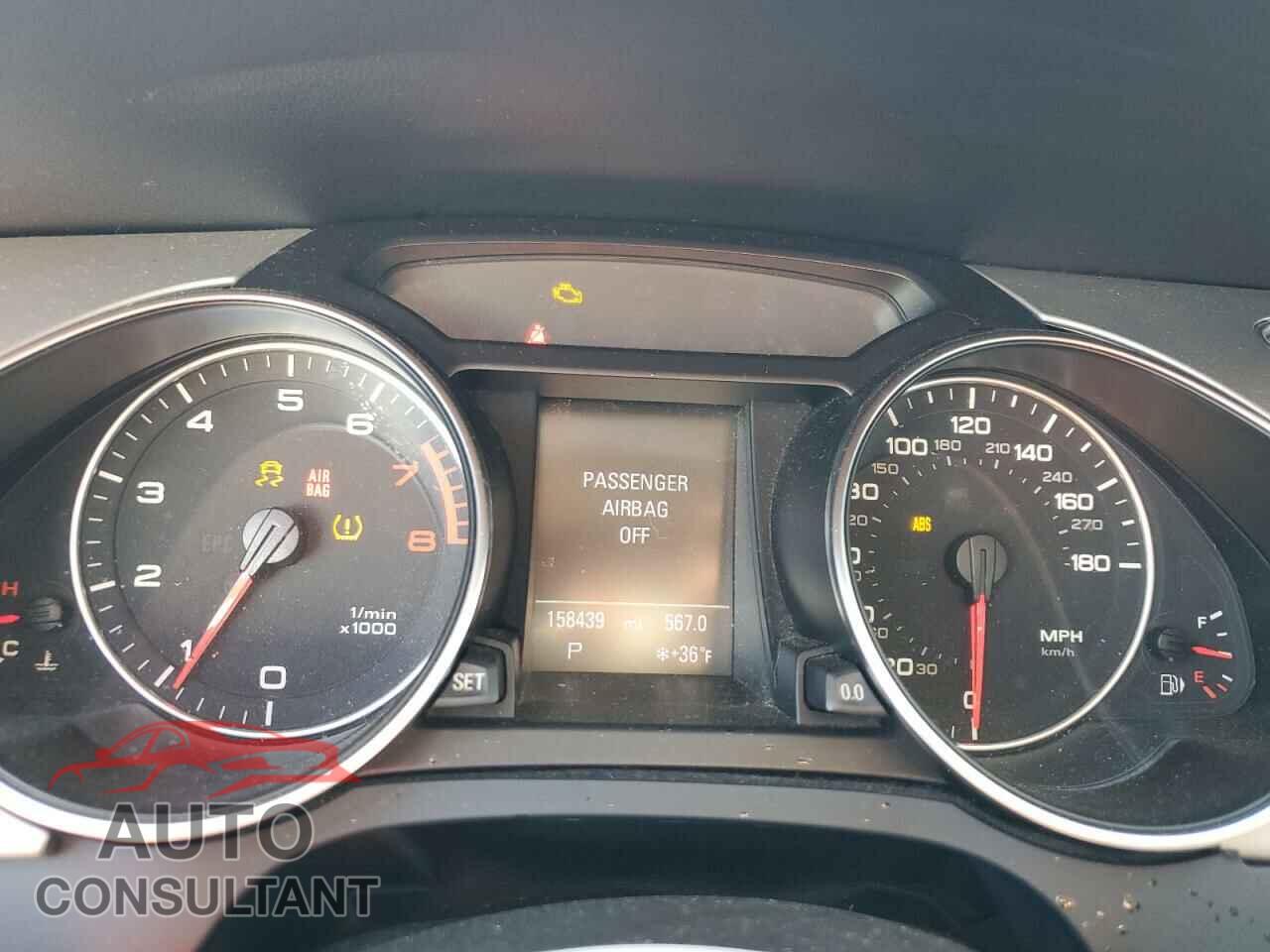 AUDI A5 2012 - WAULFAFR0CA022499