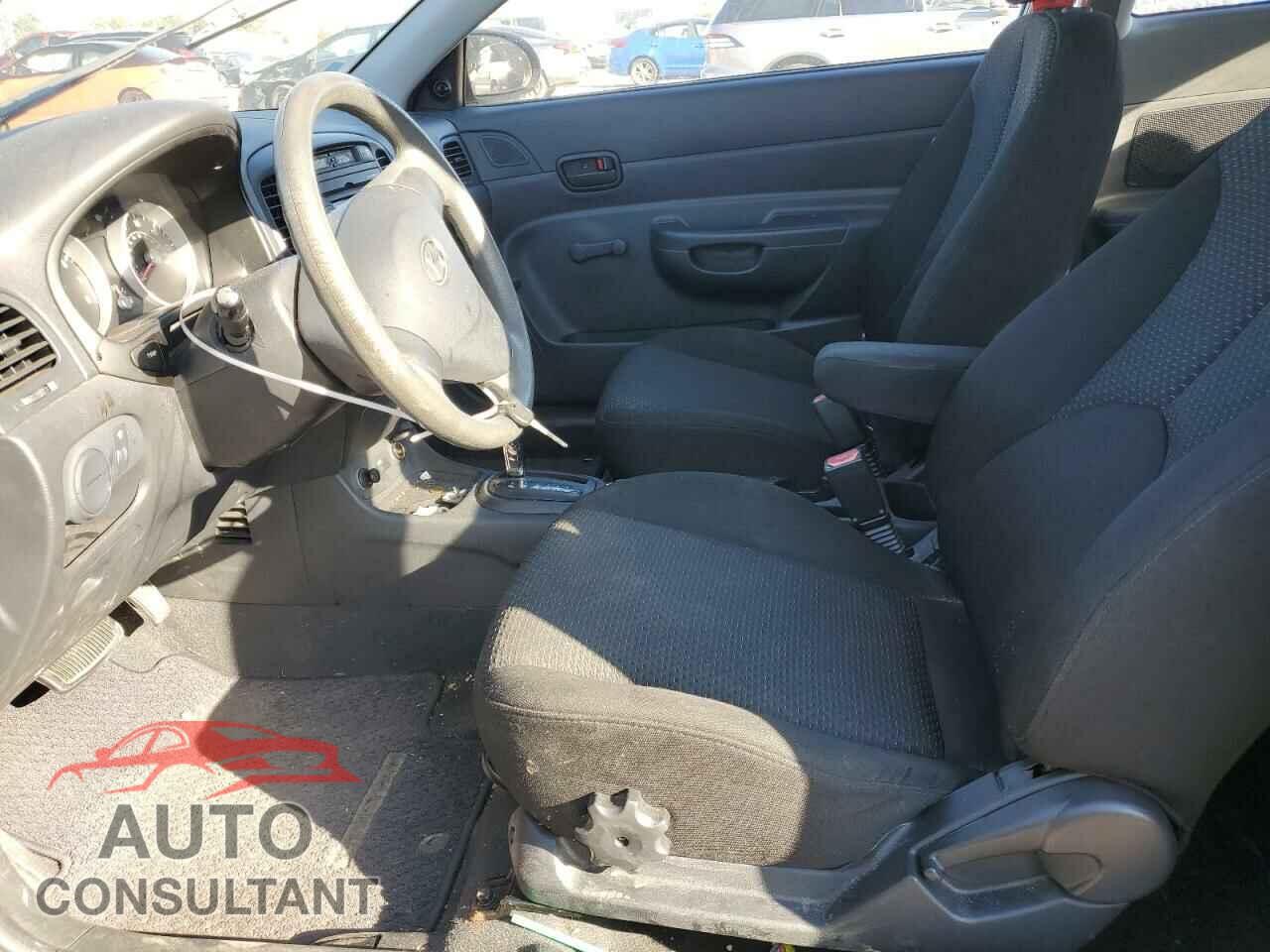 HYUNDAI ACCENT 2009 - KMHCM36C59U116087