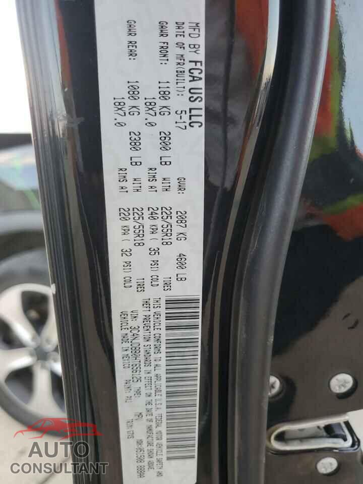 JEEP COMPASS 2017 - 3C4NJDBB0HT656125