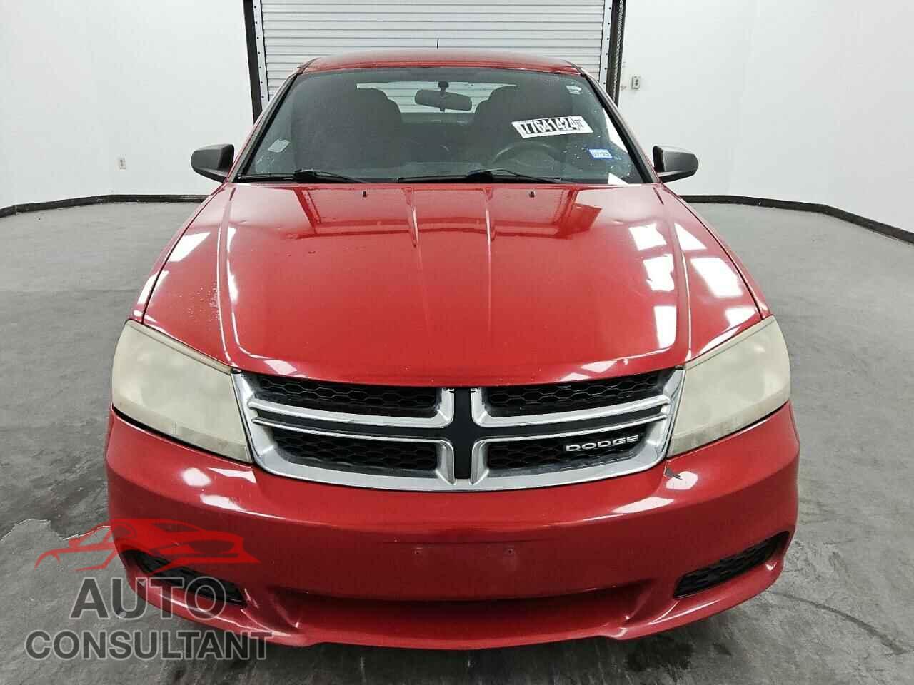 DODGE AVENGER 2012 - 1C3CDZAB2CN167655