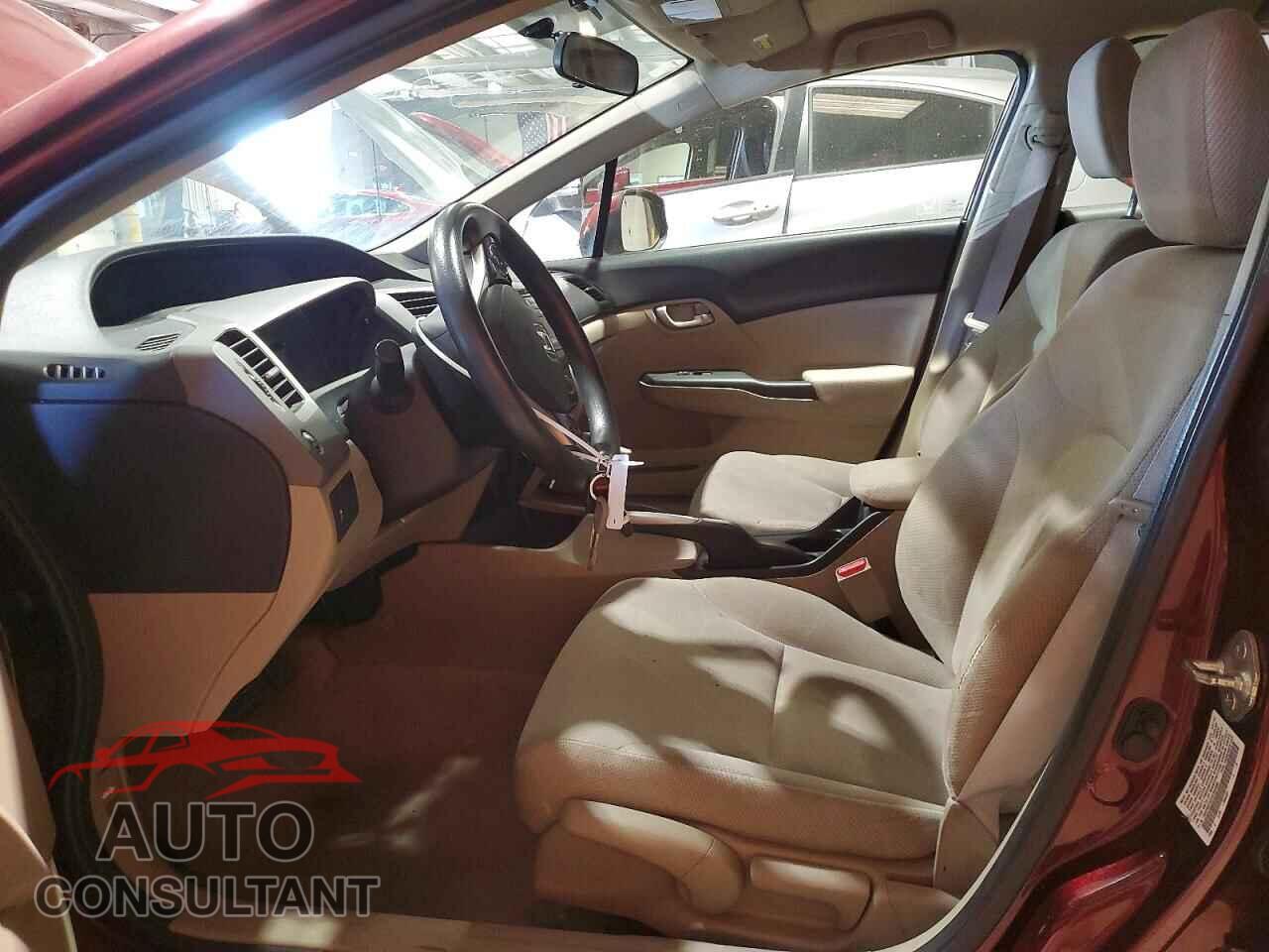 HONDA CIVIC 2012 - 19XFB2F52CE330060