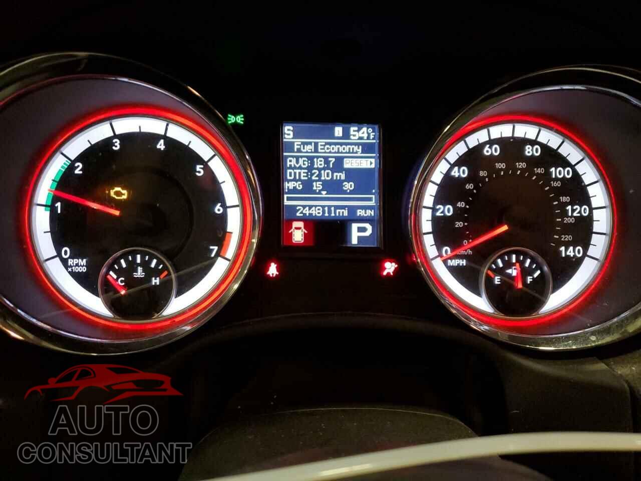 DODGE DURANGO 2011 - 1D4RE2GG4BC717447