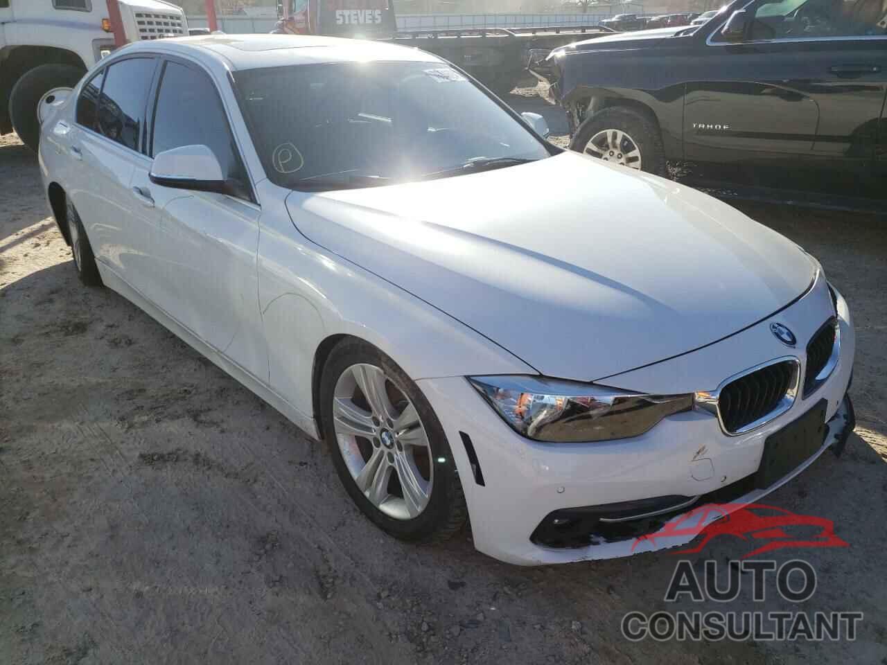 BMW 3 SERIES 2017 - WBA8D9G37HNU65477