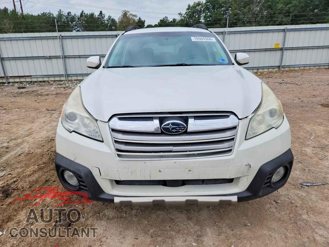 SUBARU OUTBACK 2013 - 4S4BRBCC4D3222802