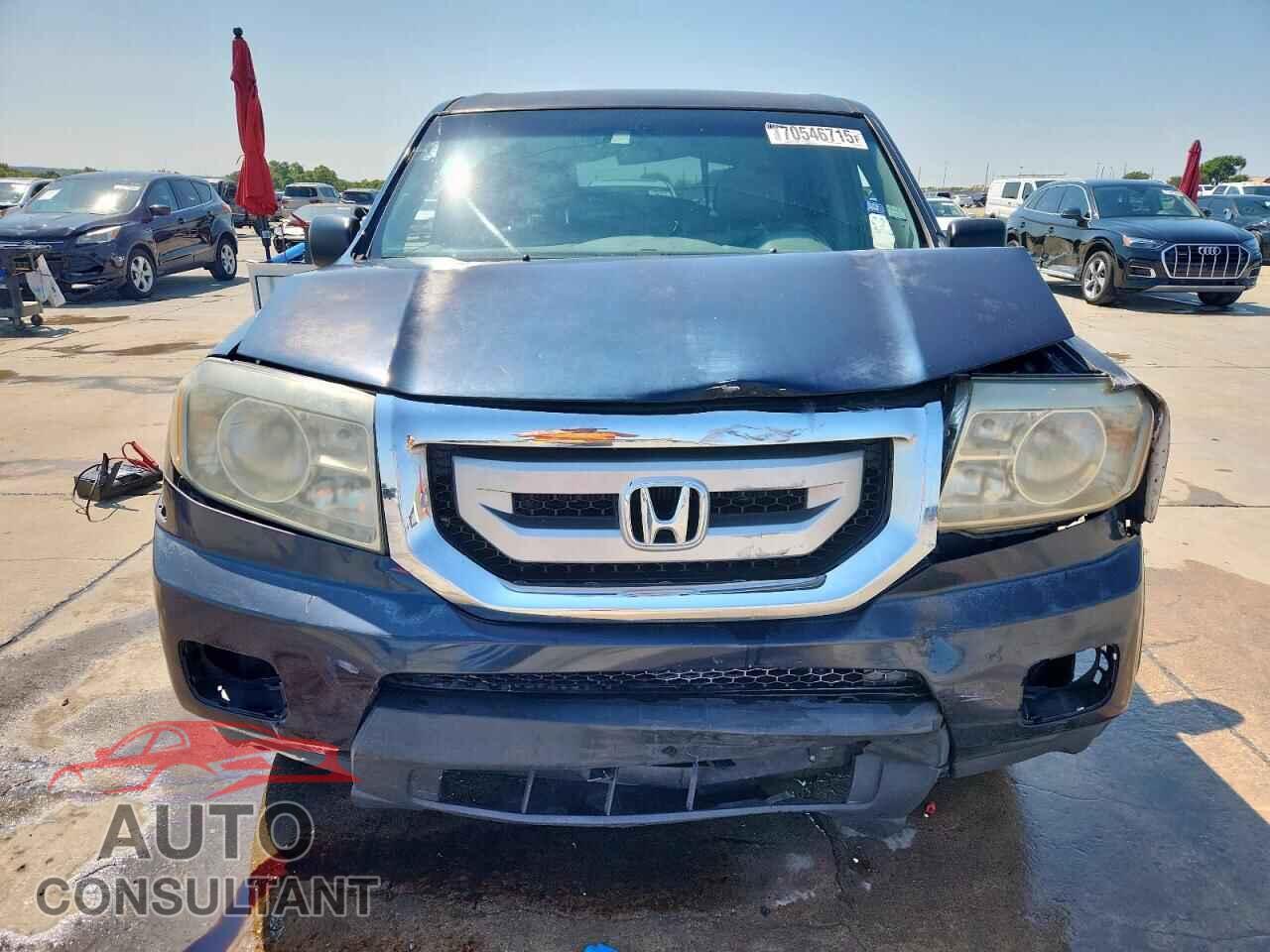HONDA PILOT 2011 - 5FNYF3H29BB036962