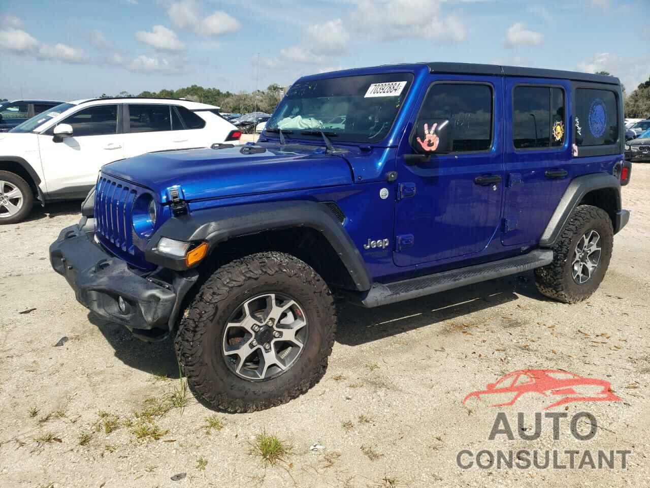 JEEP WRANGLER 2020 - 1C4HJXDN9LW127197