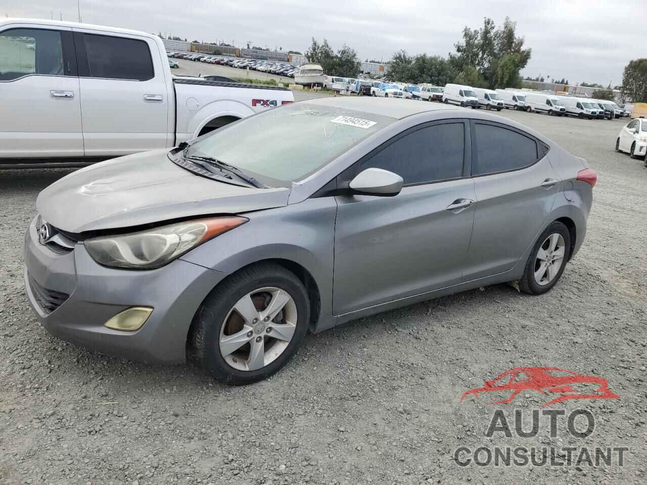 HYUNDAI ELANTRA 2012 - KMHDH4AE2CU375991