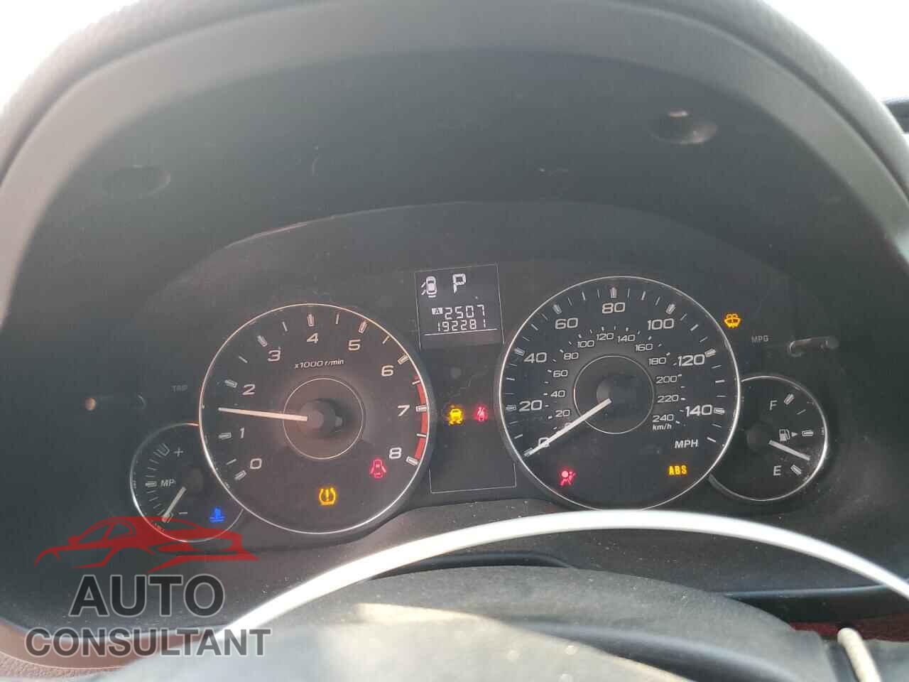 SUBARU LEGACY 2011 - 4S3BMCA61B3213414