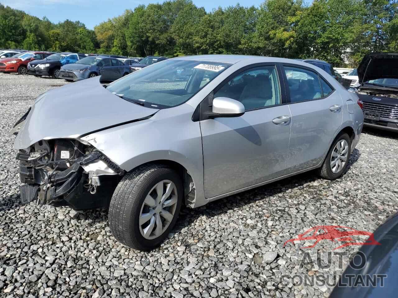 TOYOTA COROLLA 2016 - 2T1BURHEXGC598373
