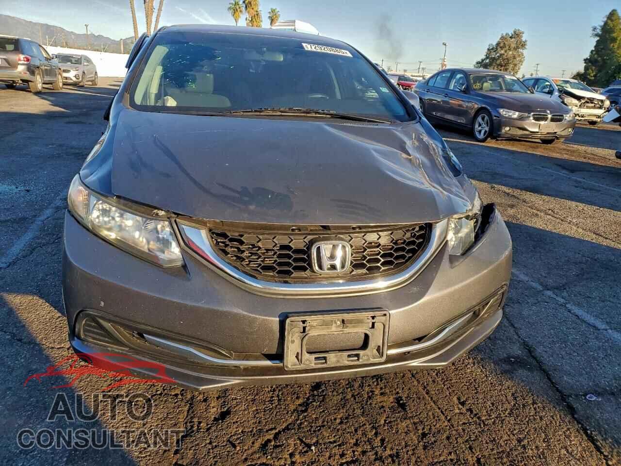 HONDA CIVIC 2013 - 19XFB2F59DE256234