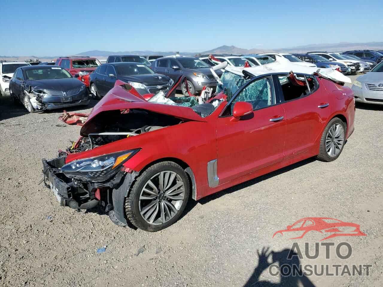 KIA STINGER 2019 - KNAE25LA1K6058469