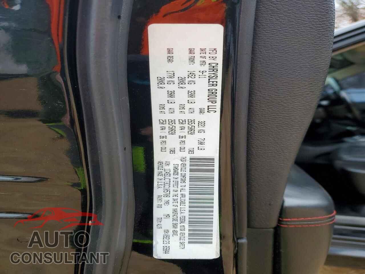 DODGE DURANGO 2012 - 1C4SDJCT3CC105708