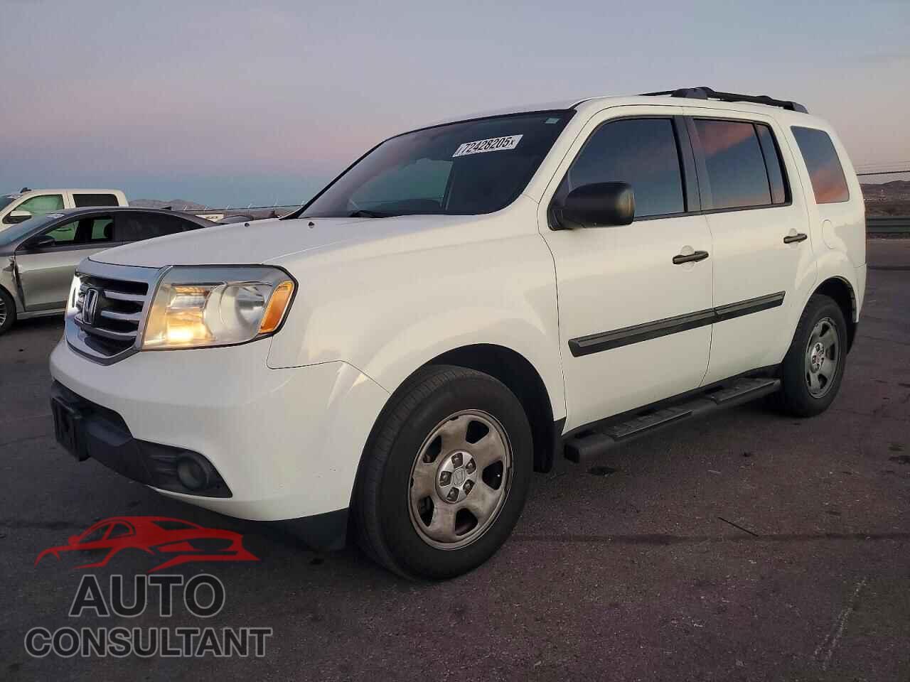 HONDA PILOT 2013 - 5FNYF4H24DB013288