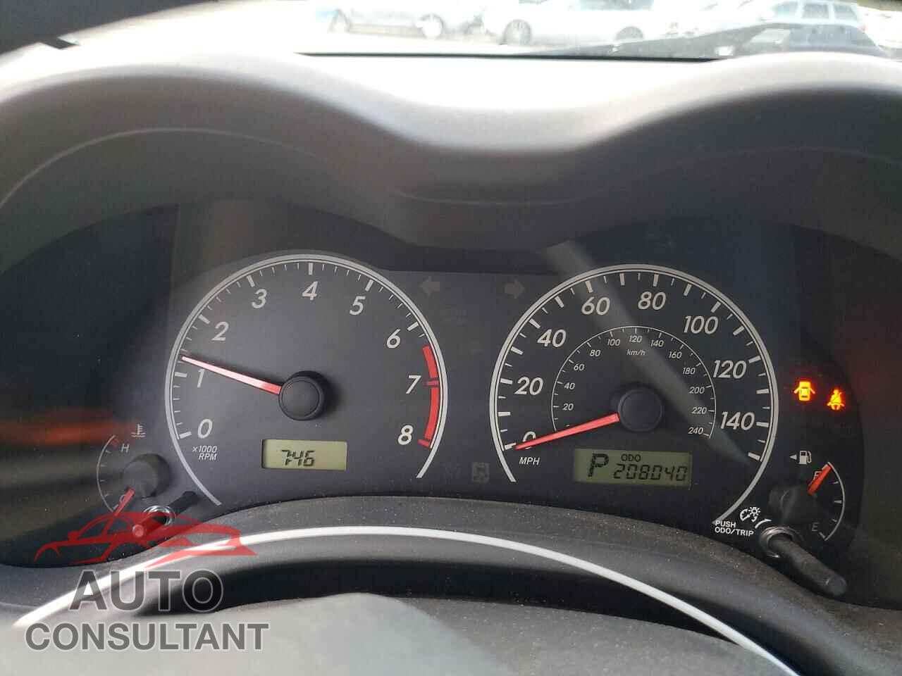 TOYOTA COROLLA 2009 - JTDBL40E499044353