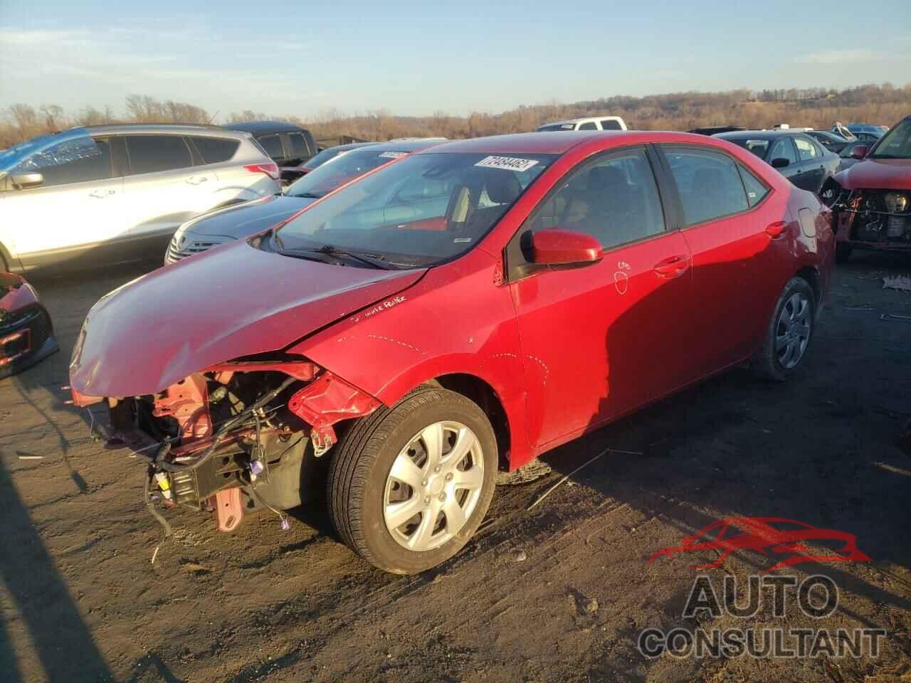 TOYOTA COROLLA 2019 - 2T1BURHE6KC215232