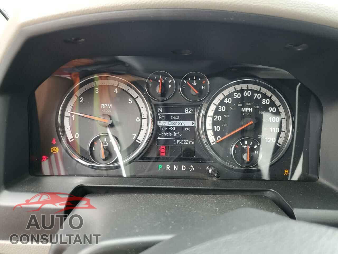 DODGE RAM 1500 2012 - 1C6RD7LT3CS219013