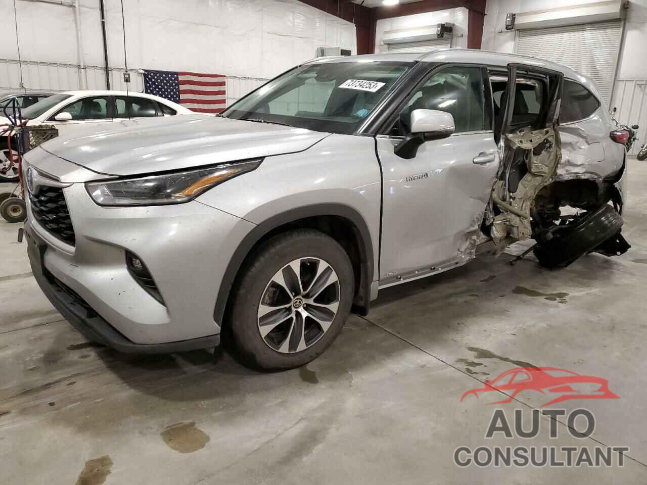 TOYOTA HIGHLANDER 2021 - 5TDGBRCH7MS534789