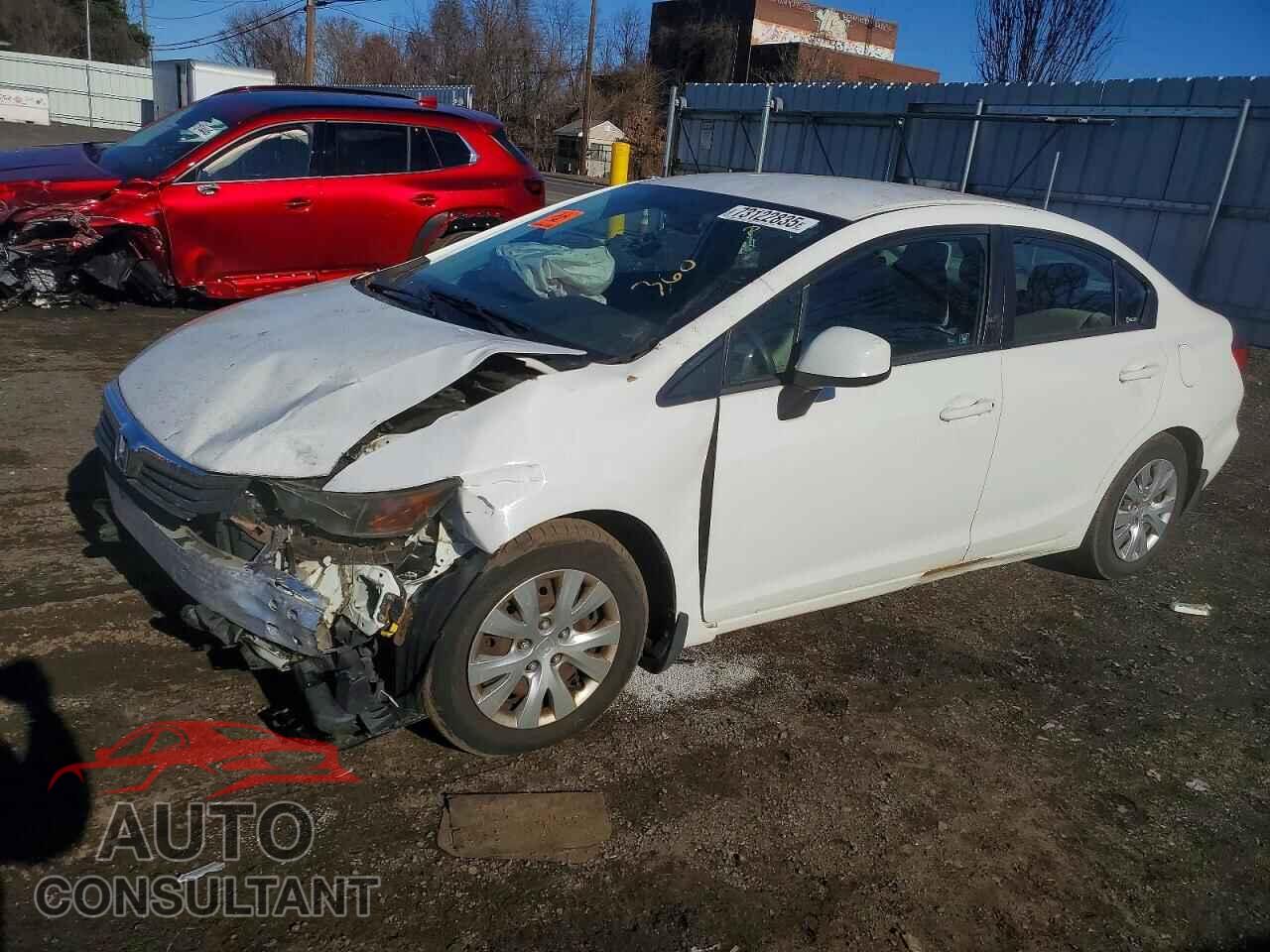 HONDA CIVIC 2012 - 2HGFB2F51CH563417