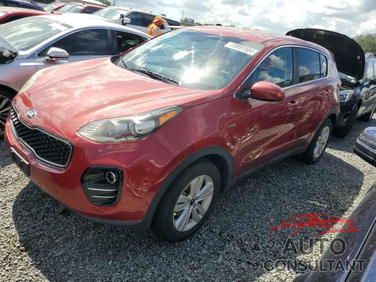 KIA SPORTAGE 2018 - KNDPMCAC6J7303080