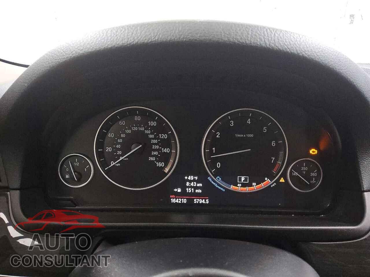 BMW 5 SERIES 2012 - WBAXG5C59CDX02794