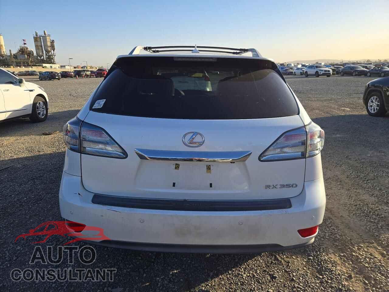 LEXUS RX350 2012 - 2T2ZK1BAXCC081768