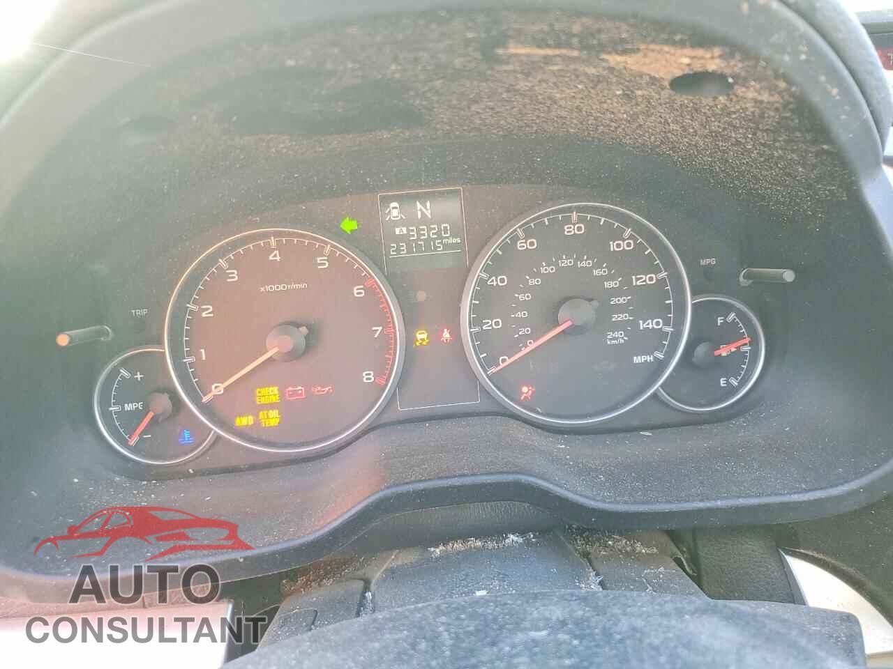 SUBARU OUTBACK 2014 - 4S4BRBCC4E3254909