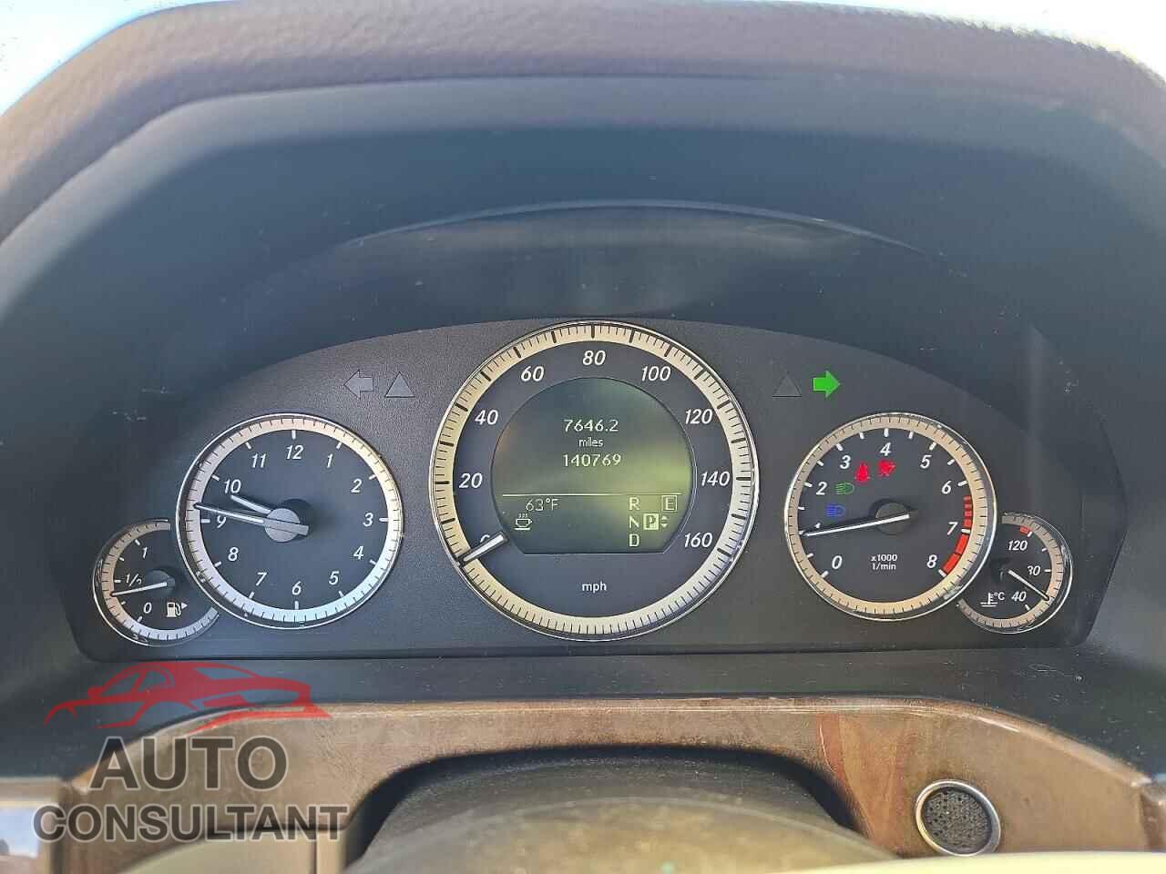 MERCEDES-BENZ E-CLASS 2011 - WDDHF8HB2BA382315