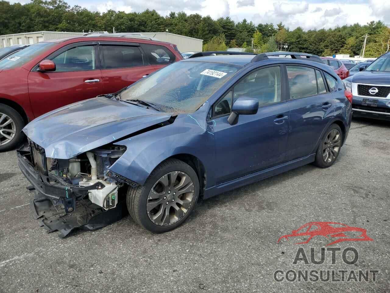 SUBARU IMPREZA 2012 - JF1GPAL61CG230888