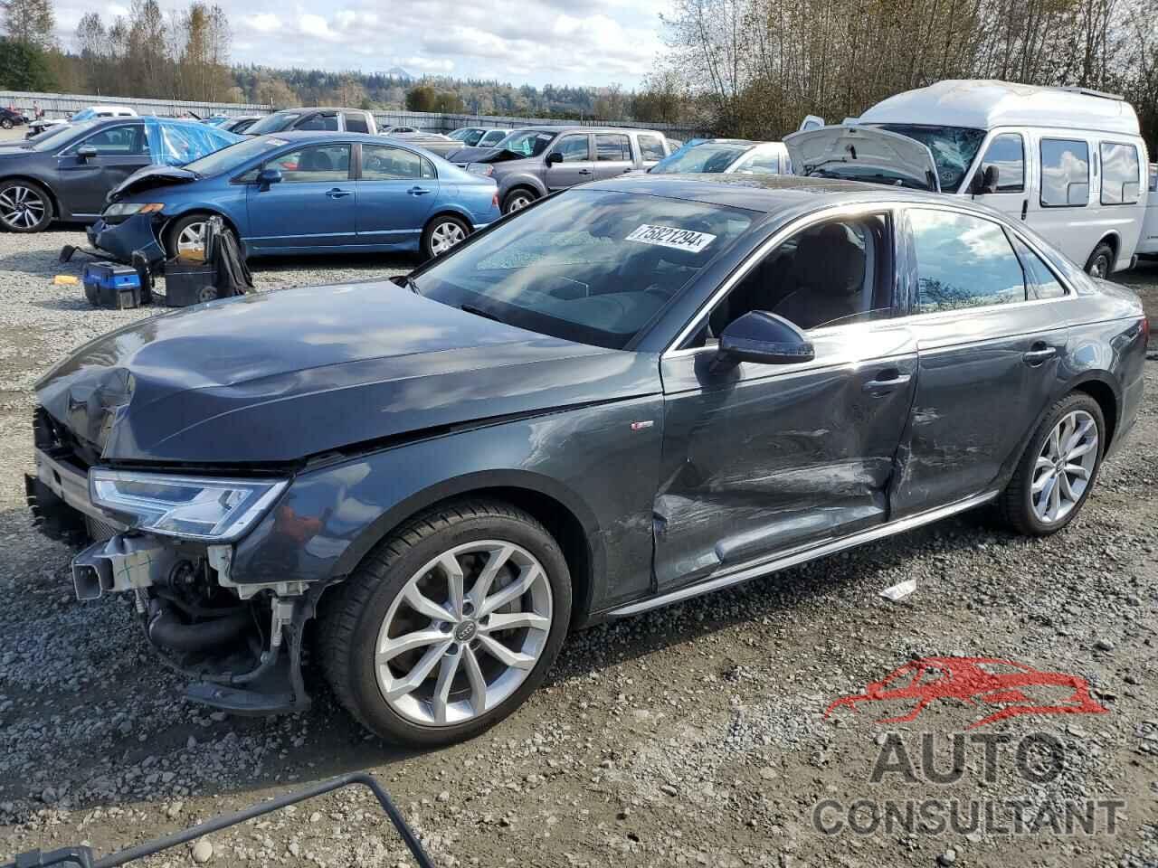 AUDI A4 2019 - WAUENAF4XKN009914