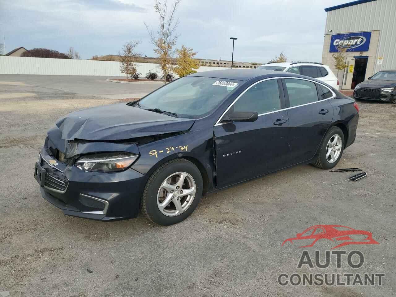 CHEVROLET MALIBU 2017 - 1G1ZC5ST7HF240571