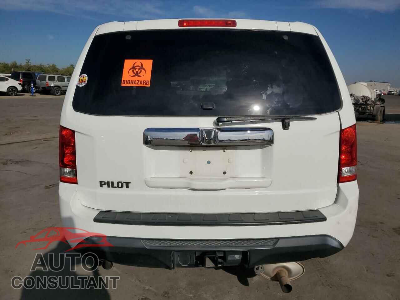 HONDA PILOT 2013 - 5FNYF3H29DB036219