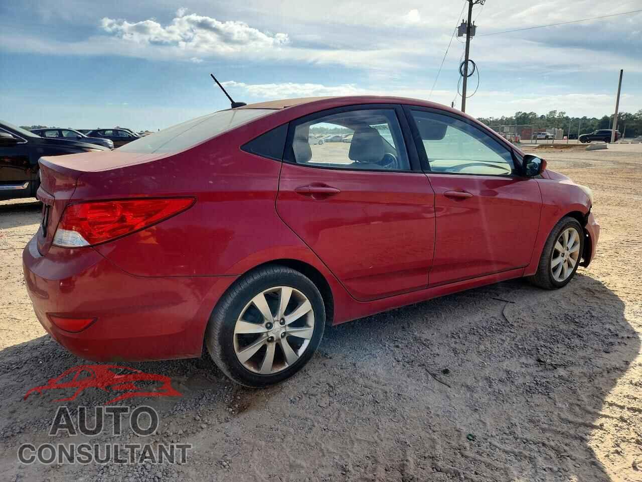 HYUNDAI ACCENT 2013 - KMHCU4AE6DU416681