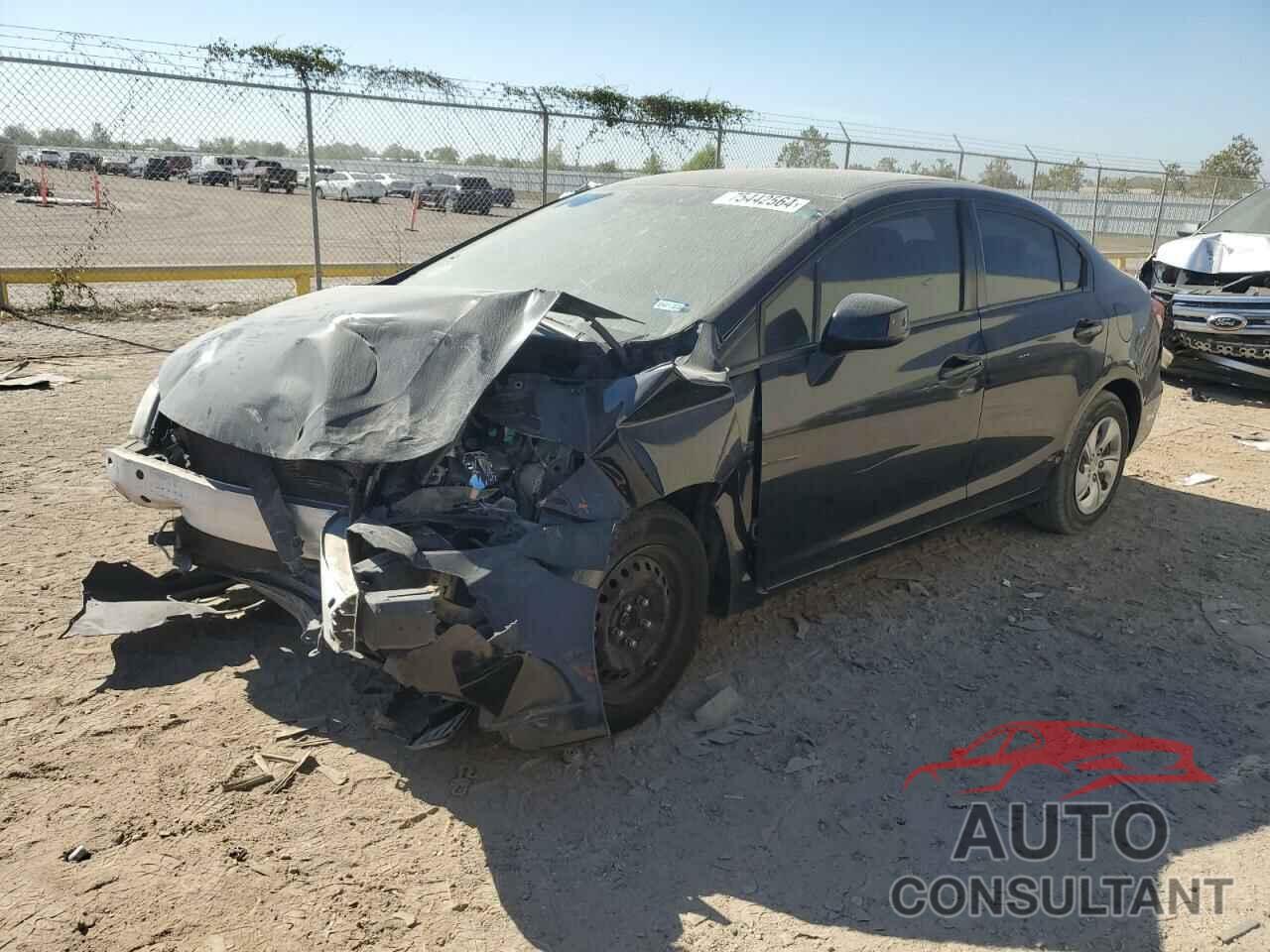 HONDA CIVIC 2013 - 2HGFB2F51DH575097